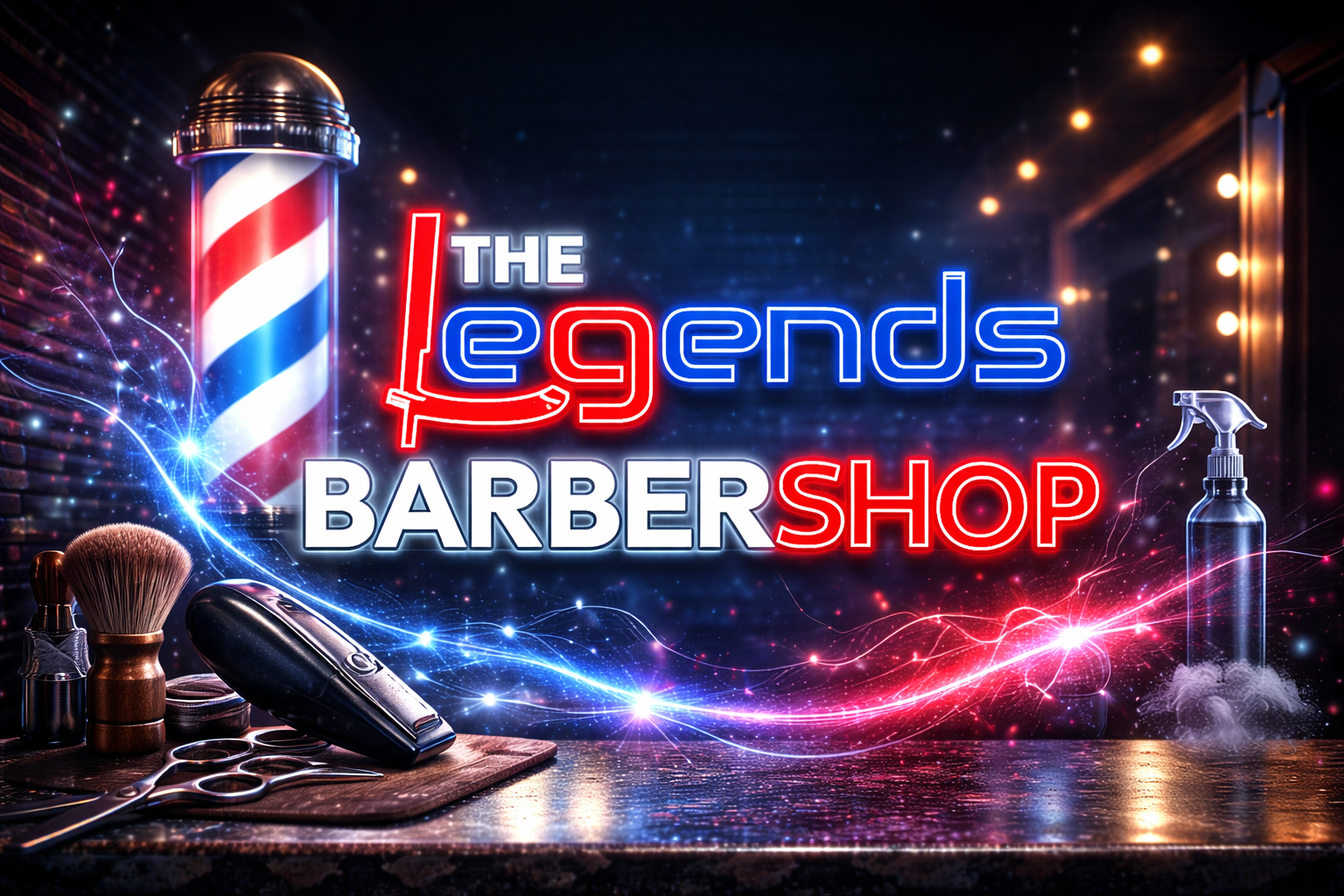 Inside The Legends Barber Shop